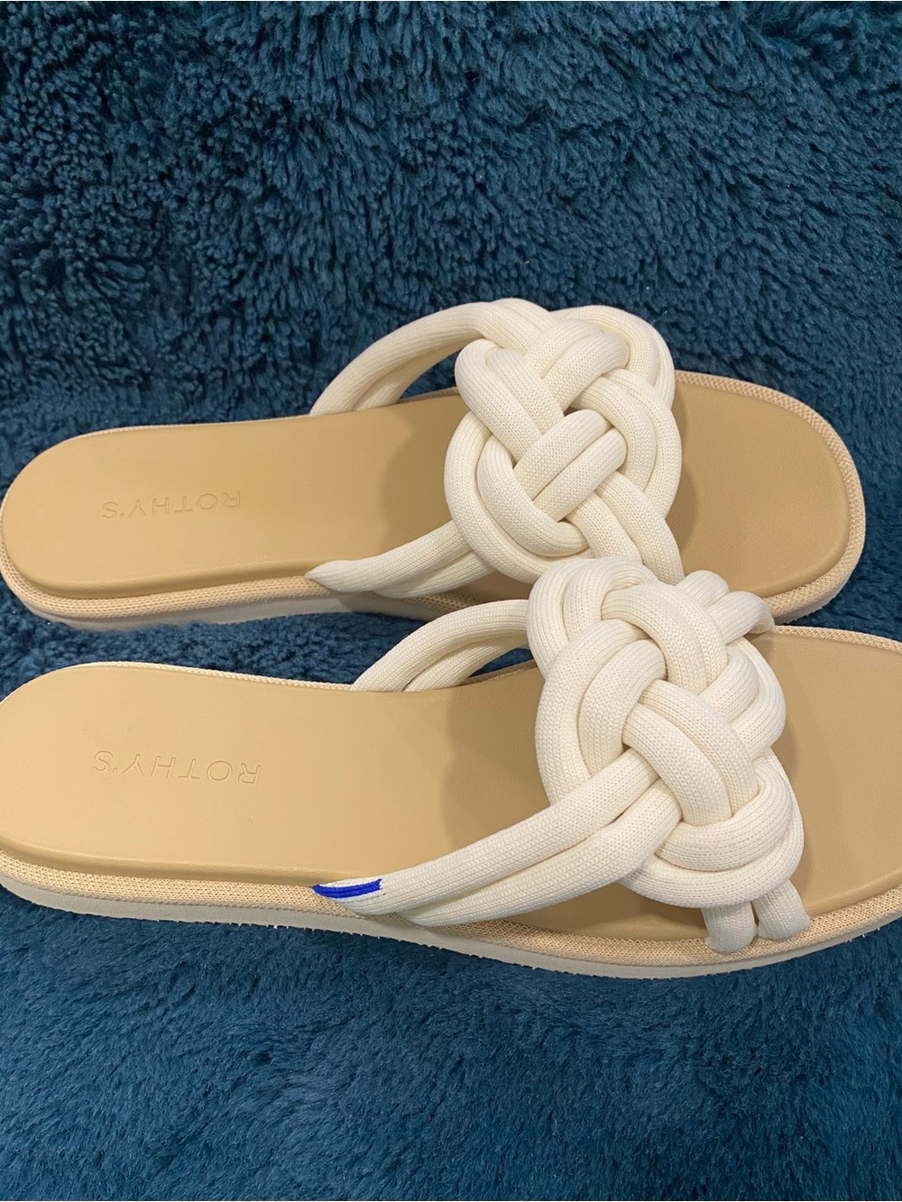 Rothy’s Summer Sandal – White Sand | Women's Size 11.5 Brand New - Picture 7 of 10